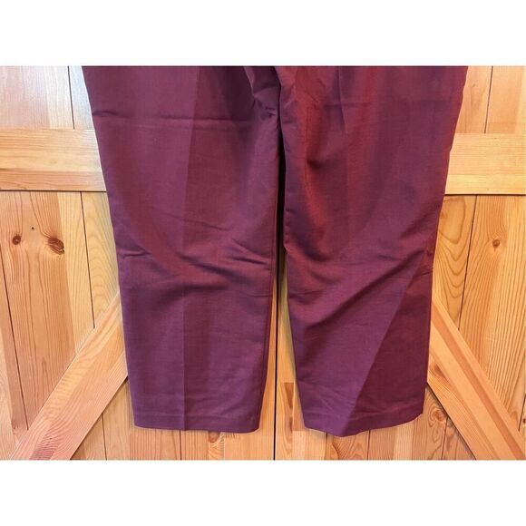CJ Banks Trousers Perfect Pants 24W Average relaxed Fit high rise reddish brown - Picture 5 of 8